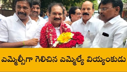 కృష్ణా జిల్లా: ఎమ్మెల్సీగా ఎమ్మెల్యే వియ్యంకుడు... అవనిగడ్డలో సంబరాలు