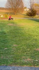 Brother Crashes Dirt Bike into Sister