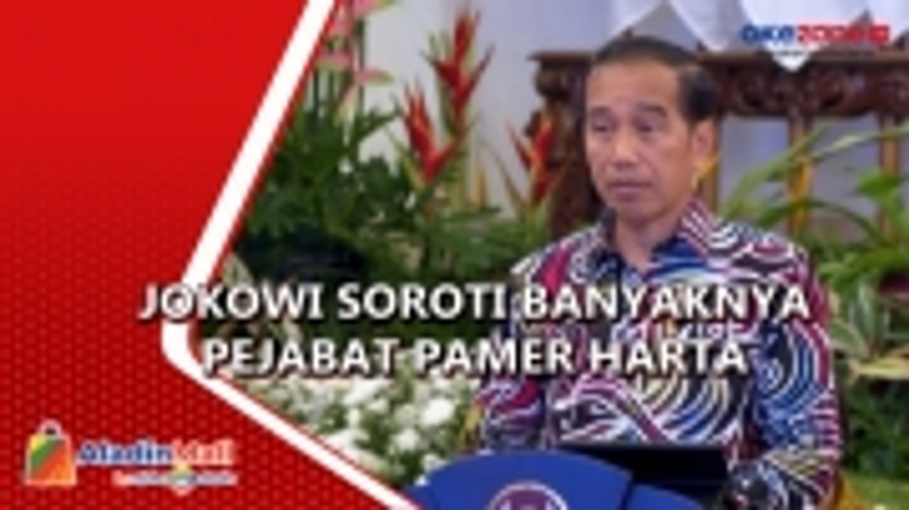 Presiden Jokowi Soroti Banyaknya Pejabat Pamer Harta dan Gaya Hidup Mewah di Medsos