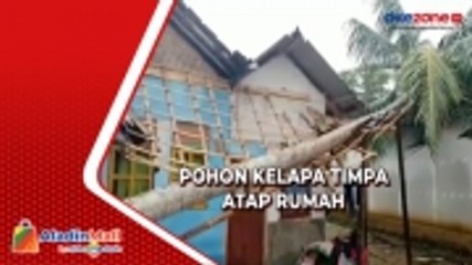 Angin Kencang Menerjang Pandeglang, 25 Rumah Terdampak Cuaca Ekstrem
