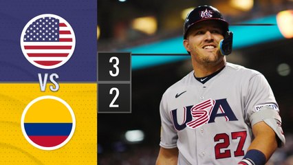 Resumen Estados Unidos vs Colombia | Clásico Mundial 2023 15-mar