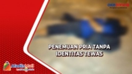 Geger, Penemuan Pria Tanpa Identitas Tewas dengan Luka Tusuk di Pinggir Jalan