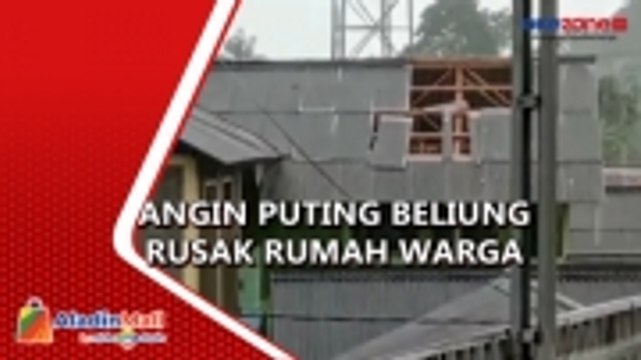 Puluhan Rumah di 6 Kecamatan Lebak Rusak akibat Diterjang Angin Puting Beliung