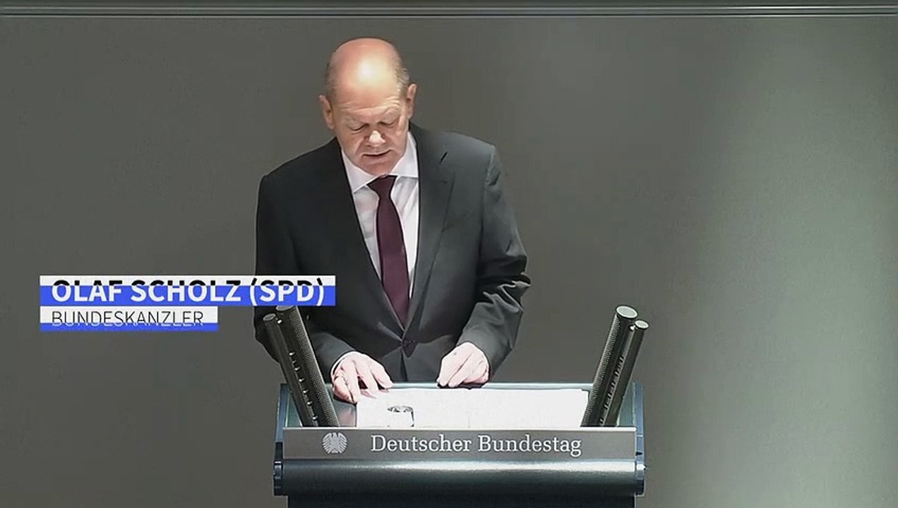 Scholz: Wir sind unabhängig von Russland - und niemand musste frieren