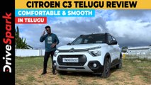 Citroen C3 Telugu Review | Arun Teja | Comfort, Practicality, Features Explained