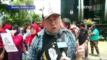 Emak-Emak Demo di Depan KPK Terkait Dugaan Korupsi Kemenkeu