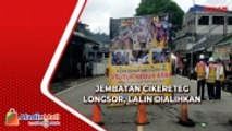 Jembatan Cikereteg Longsor, Arus Lalu Lintas Bogor-Sukabumi Dialihkan