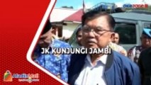 Pantau Evakuasi Penumpang Helikopter, Mantan Wapres Jusuf Kalla Tiba di Jambi