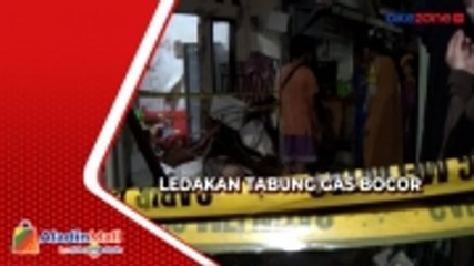 Ledakan Akibat Tabung Gas Bocor di Kebon Jeruk, 3 Rumah Rusak