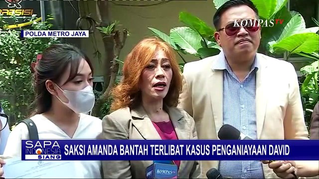 Saksi APA alias Amanda Bantah Terlibat Kasus Penganiayaan David Ozora oleh Mario Dandy