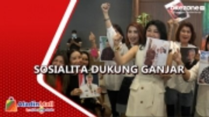 Emak-Emak Sosialita di Surabaya Deklarasi Dukung Ganjar Maju sebagai Capres 2024
