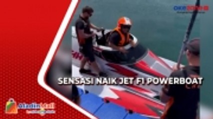 Pengalaman Penonton Naik Jet F1 Powerboat: Bikin Deg-degan