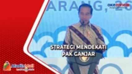 Heran Rakornas PAN Digelar di Jateng, Jokowi: Oh.. Strategi Mendekati Pak Ganjar