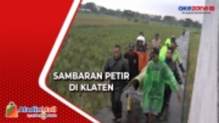 Nekat Naik Motor saat Hujan Deras, Dua Remaja Tersambar Petir di Klaten