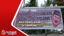 Safari Politik, Anies Baswedan Disambut Spanduk Penolakan di Lampung Barat