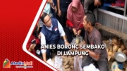 Safari Politik di Lampung, Anies Baswedan Borong Sembako