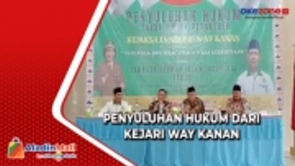 Penyuluhan Hukum dari Kejari Way Kanan, Ratusan Warga LDII dan Santri Al Manshurin Way Kanan Ikuti Kegiatan