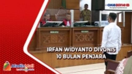 Terdakwa Kasus Obstruction of Justice Irfan Widyanto Divonis 10 Bulan Penjara