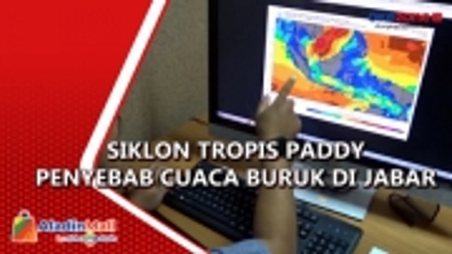 Siklon Tropis Paddy Picu Cuaca Buruk di Jawa Barat