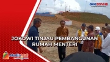 Presiden Jokowi Tinjau Pembangunan Kawasan Rumah Menteri di IKN, Begini Penampakannya