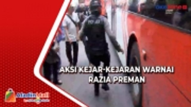Razia Preman di Pasar Tanah Abang Diwarnai Aksi Kejar-Kejaran