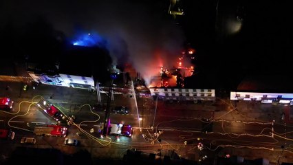Fire at The Angel Inn in Midhurst
