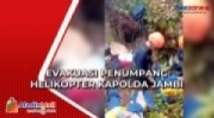 Pagi ini Kapolda Jambi Siap Dievakuasi, Cuaca Cerah