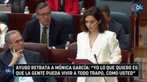 Ayuso retrata a Mónica García: 