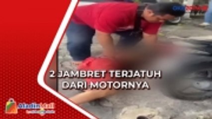 Télécharger la video: 2 Jambret Terjatuh dari Motornya saat Beraksi Incar Wisatawan Asing di Bali