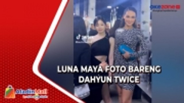 Potret Luna Maya Foto Bareng Dahyun TWICE, Kompak di New York Fashion Week 2023