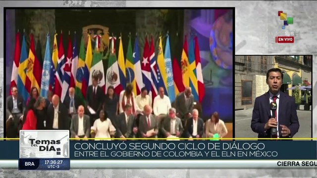 México: Concluyó segundo ciclo de los Diálogos de Paz entre el Gobierno de Colombia y el ELN