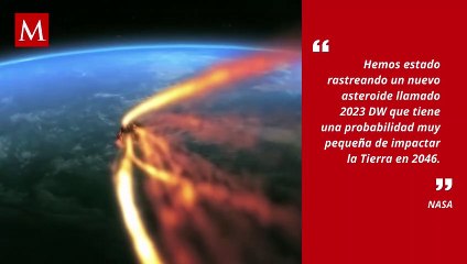 Descubren asteroide con riesgo de impacto contra la Tierra
