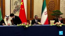 Teherán y Riad acordaron reanudar las relaciones diplomáticas