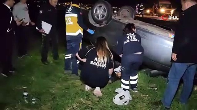 Otomobil ile elektrikli bisiklet çarpıştı: 2 yaralı