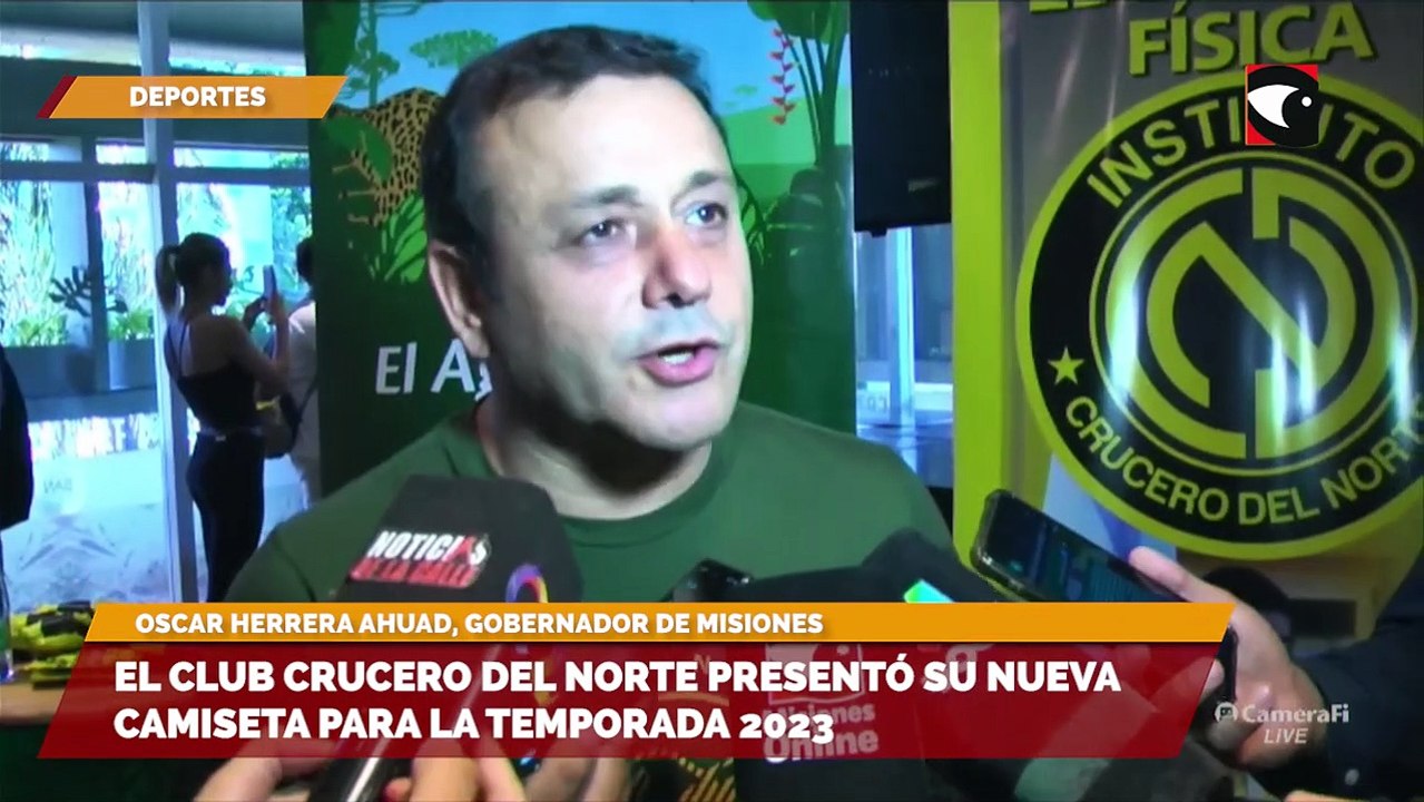 El Club Crucero del Norte presentó su nueva camiseta para la temporada 2023
