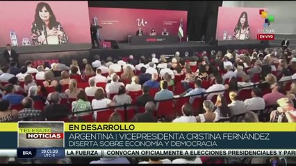 Cristina Fernández: “La mafia judicial colapsará pues el sistema necesita sanearse tras 40 años de democracia”