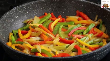 الفطيرة التركية الشهية وبعجينة هشة وخفيفة مثل القطن مع حشوة الفاهيتا الرائعة والطعم ول_1