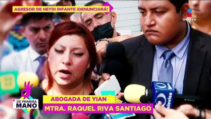¡Él fue el primer agredido! Defensa de Yian va contra Heidy Infante