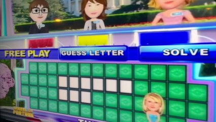 Nintendo Wii Wheel Of Fortune Run Game 46 Part 2