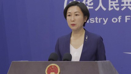中, 北 미사일 발사 질문에 또 연합 훈련 언급 / YTN