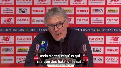 27e j. - Blanc : “Lacazette ? Quand il n’est pas là, marquer des buts devient compliqué”
