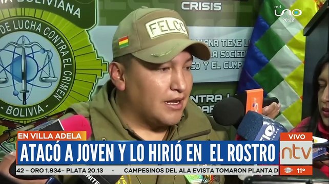 Aprehenden a un sujeto que atacó a un joven en la zona de Villa Adela