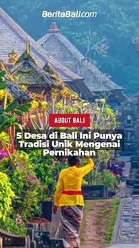 5 Desa di Bali Ini Punya Tradisi Unik Mengenai Pernikahan #Berita #Bali #BeritaBali #AllAboutBali #Pernikahan #penglipuran #desa