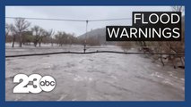 Flood warnings across Kern County