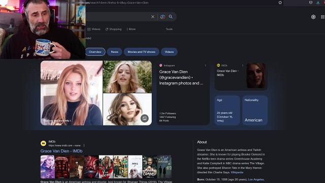 Grace Van Dien, 'Stranger Things' actress, reveals Hollywood SICKNESS