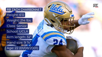 New York Giants Draft Prospect  RB Zach Charbonnet