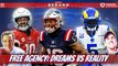Dream free agencies for Patriots ... and reality | Greg Bedard Patriots Podcast with Nick Cattles