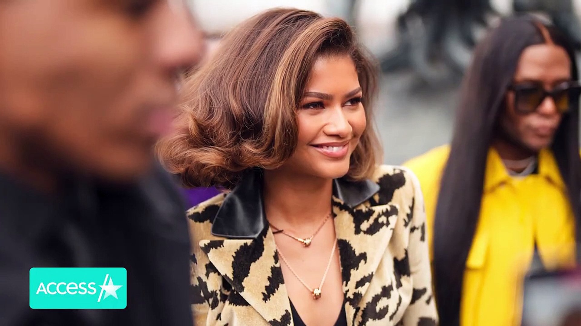 Zendaya Embraces Wild Side at Louis Vuitton's Paris Fashion Week