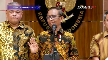 Penjelasan Mahfud MD soal Rp300 T Janggal di Kemenkeu: Cuci Uang, Bukan Korupsi