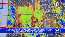 Senamhi advierte que ciclón “Yaku” llegaría afectar Lima en los próximos días